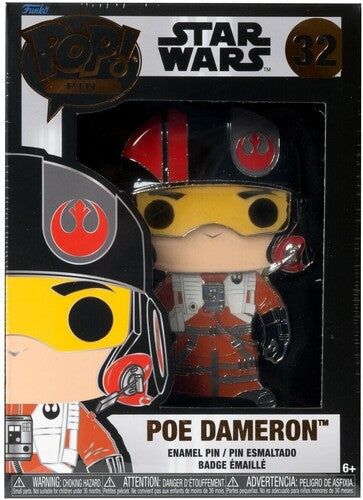 Funko Pop! Pins Star Wars: - Poe Dameron - Collectibles