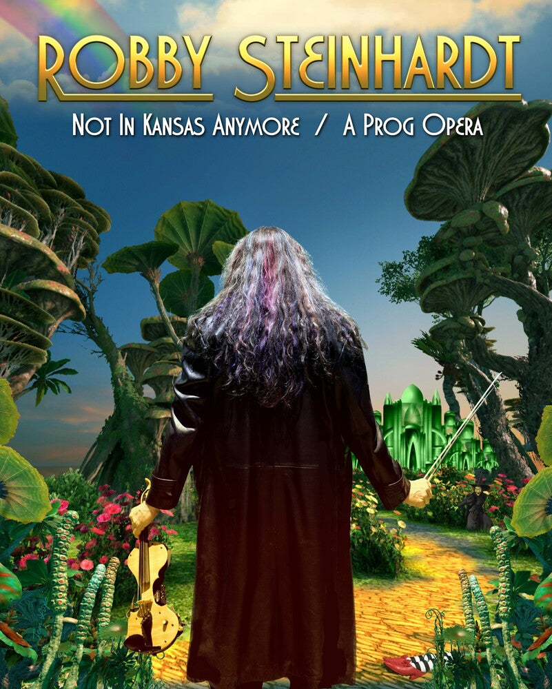 the album cover for Robbie Steinhardt - Not In Kansas Anymore