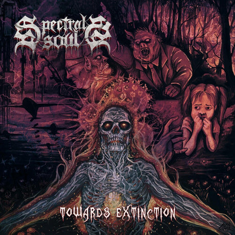 the album cover for Spectral Souls - Towards Extinction