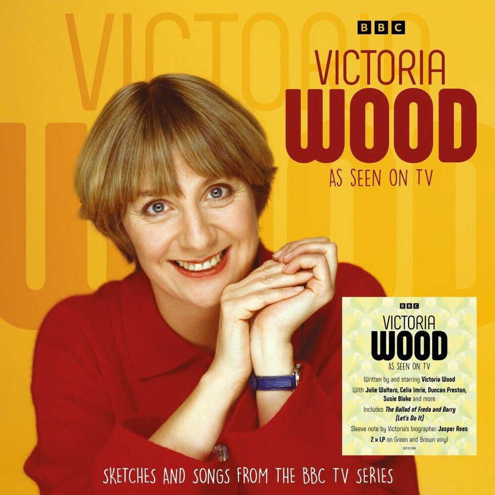 the album cover for Victoria Wood  (Brwn) (Colv) (Grn) (Ofgv) (Uk) - As Seen On Tv (Brwn) [Colored Vinyl] (Grn) (Ofgv) (Uk)