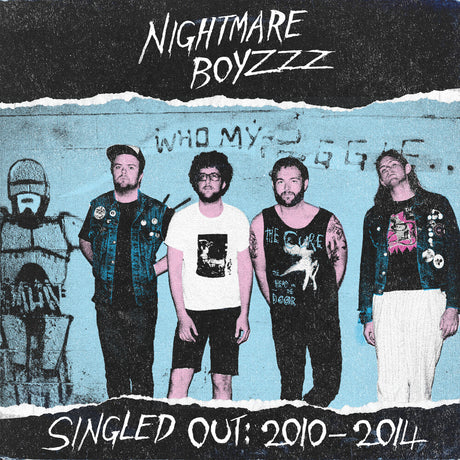 the album cover for Nightmare Boyzzz - Singled Out: 2010-2014