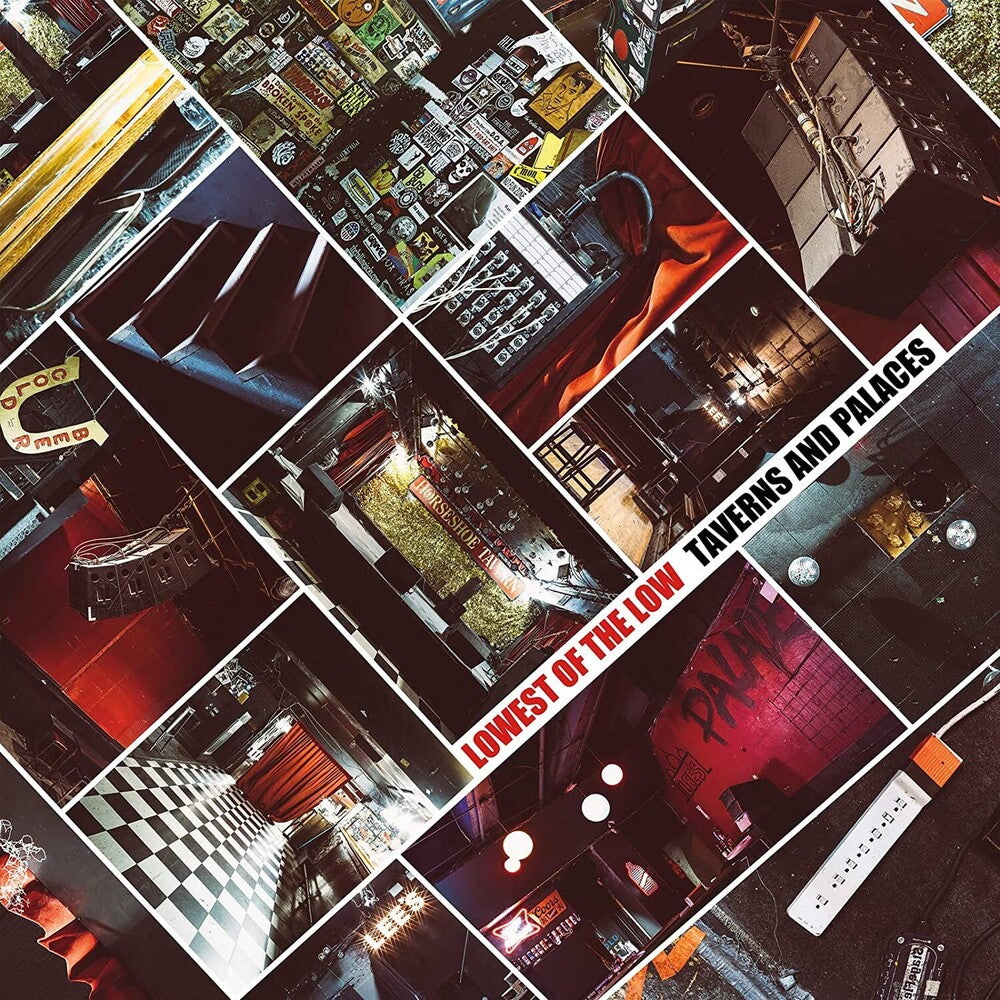 the album cover for Lowest Of The Low - Tarverns & Palaces [Colored Vinyl] (Red) (Can)