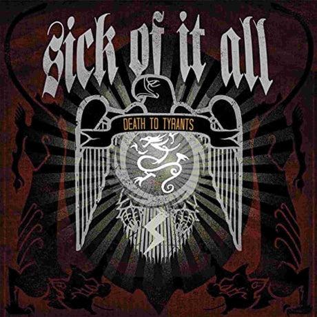 the album cover for Sick Of It All - Death To Tyrants [LP]