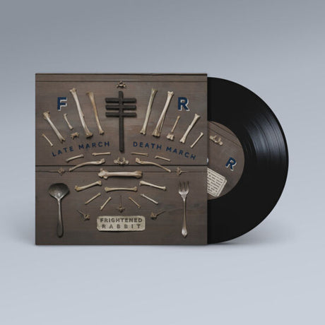 the album cover for Frightened Rabbit - Late March Death March: 10th Anniversary [Import Vinyl Single]