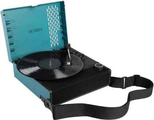 Victrola Revolution GO Portable Turntable Record Player Blue (VSC750SBBLU) - Turntable