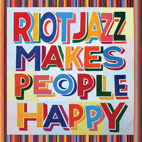 the album cover for Riot Jazz Brass Band - Riot Jazz Makes People Happy