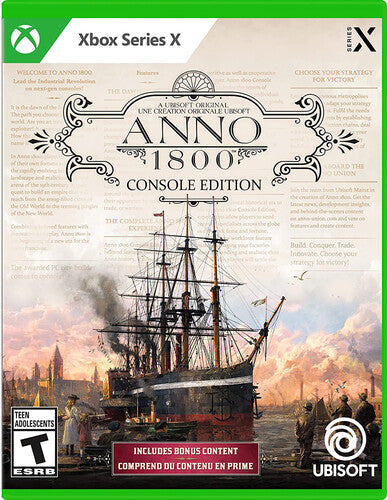 Xb1/xbx Anno 1800 Day 1 Edition - Xb1/xbx Anno 1800 Day 1 Edition - Video Game