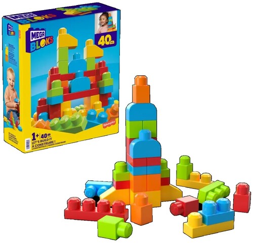 Mega Bloks - Lets Build It Toddler Building Toy Set - Collectibles