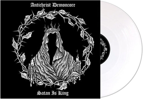 the album cover for Acxdc - Satan Is King [Colored Vinyl] (Wht)