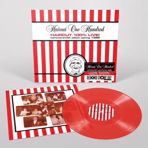 Haircut 100% Live (Hammersmith Odeon 1982) - Limited 140-Gram Red Colored Vinyl (Vinyl)