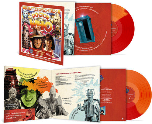 Amazing World Of Doctor Who - Limited Red & Orange Colored Vinyl (Vinyl)