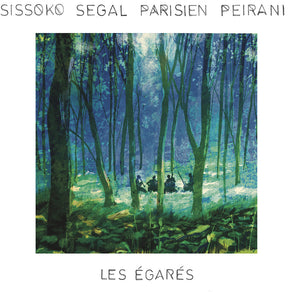 the album cover for Sissoko Segal Parisien Peirani - Les Egares (Gate)