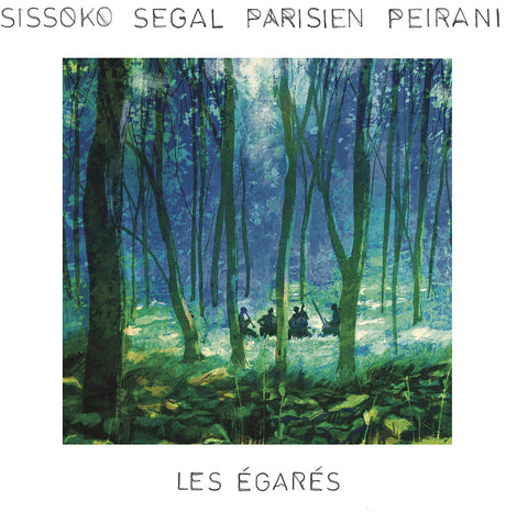 the album cover for Sissoko Segal Parisien Peirani - Les Egares (Gate)