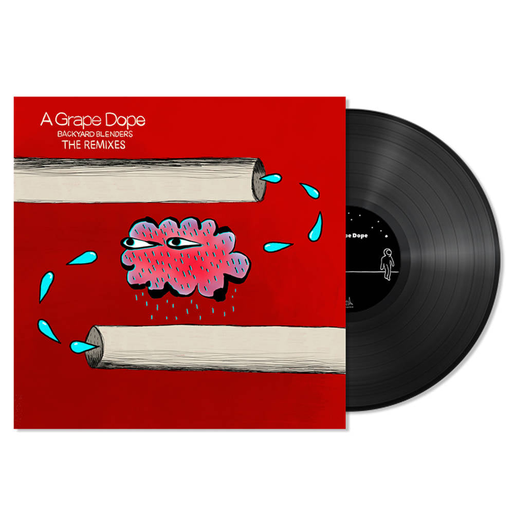 the album cover for A Grape Dope - Backyard Blenders: The Remixes EP [Vinyl]