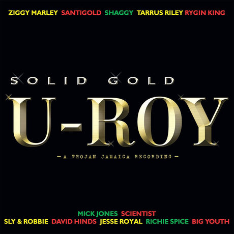 the album cover for U Roy - Solid Gold