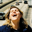 the album cover for Alex Lahey - The Answer Is Always Yes [Import Limited Edition Blue & White Marble LP]