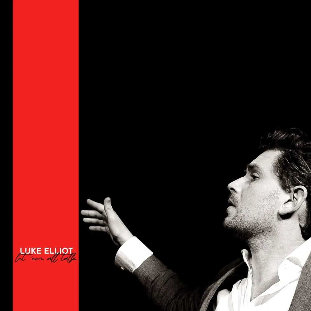 the album cover for Luke Elliot - Let ‘em All Talk [LP]