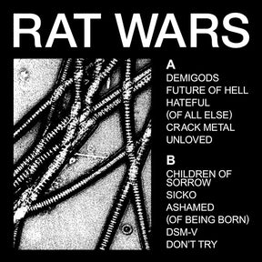 the album cover for HEALTH - RAT WARS [Indie Exclusive Limited Edition Translucent Ruby LP]