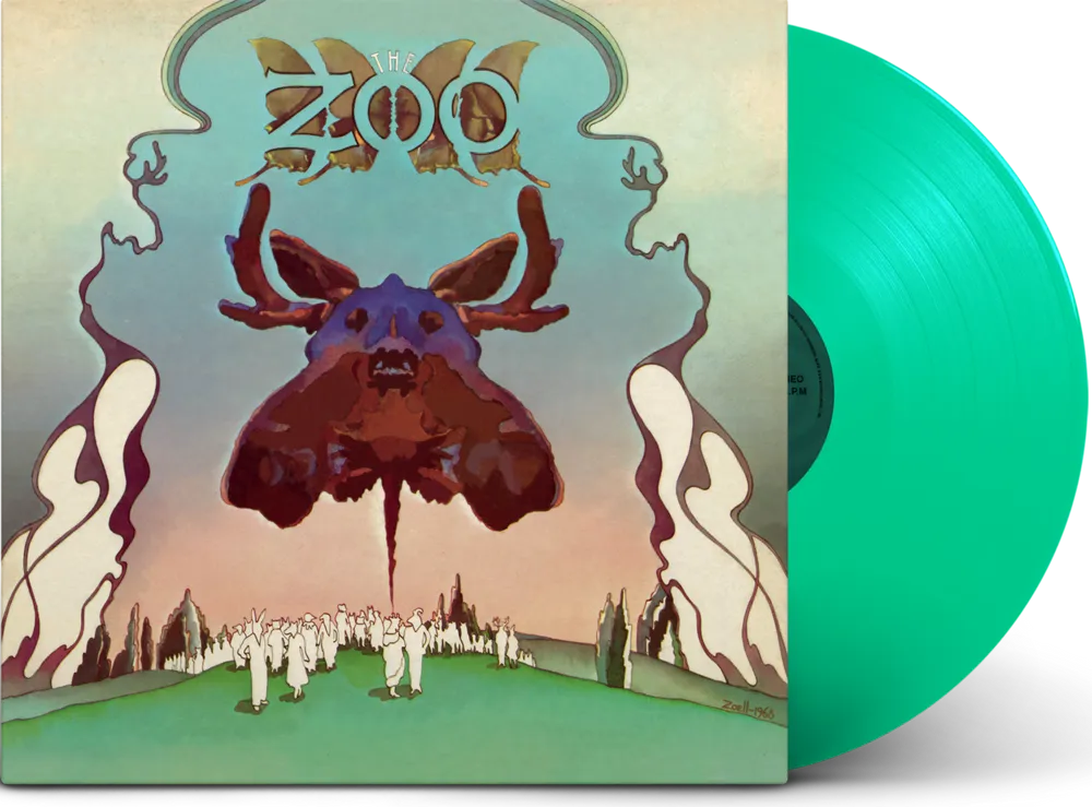 the album cover for The Zoo - Presents Chocolate Moose [RSD Essential Indie Colorway Spearmint Green LP]