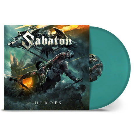 the album cover for Sabaton - Heroes [Indie Exclusive Petrol LP]