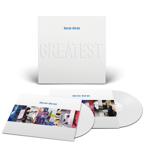 the album cover for Duran Duran - Greatest [White Colored Vinyl]