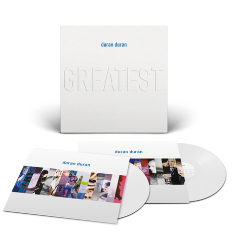 the album cover for Duran Duran - Greatest [White Colored Vinyl]