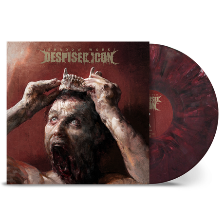 the album cover for Despised Icon - Shadow Work (Blk) [Colored Vinyl] (Red) (Wht)