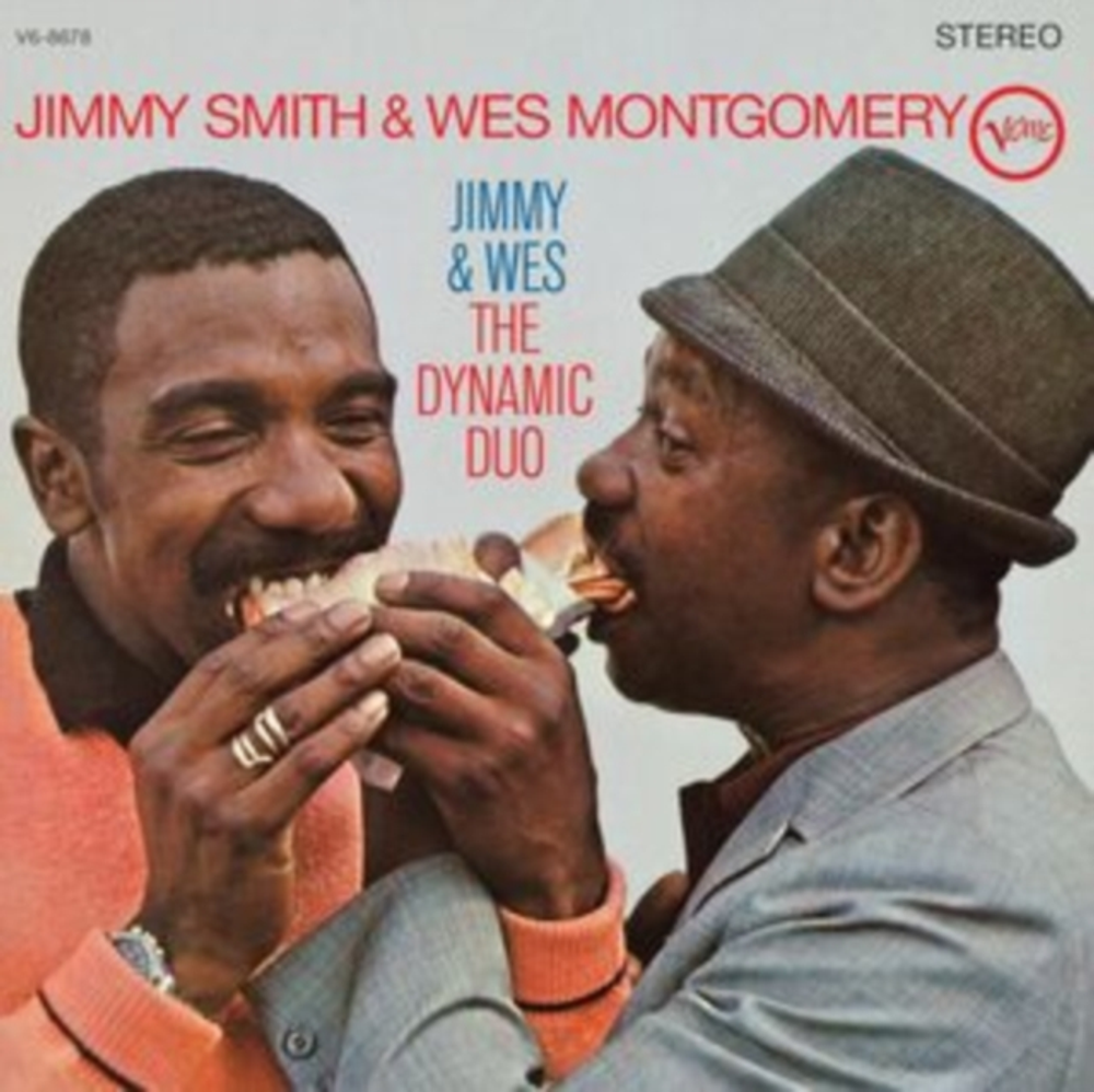 the album cover for Jimmy Smith  / Montgomery,Wes - Jimmy & Wes (The Dynamic Duo) (Verve Vault Series)