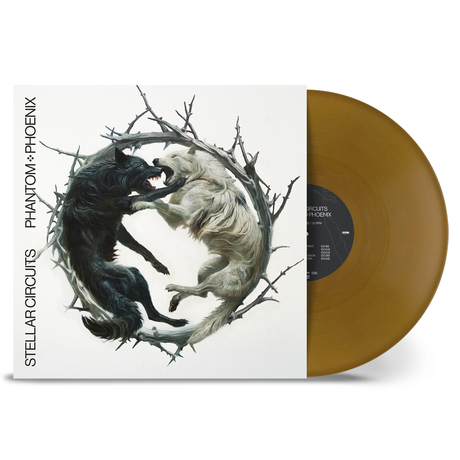 the album cover for Stellar Circuits - Phantom : : Phoenix [Gold Colored Vinyl]