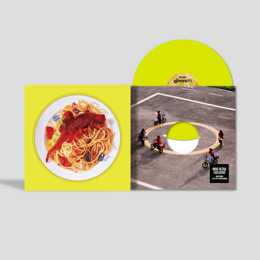 LE SSERAFIM - 1st Single Album 'SPAGHETTI' (Indie Exclusive) [Neon Yellow + Photocards]