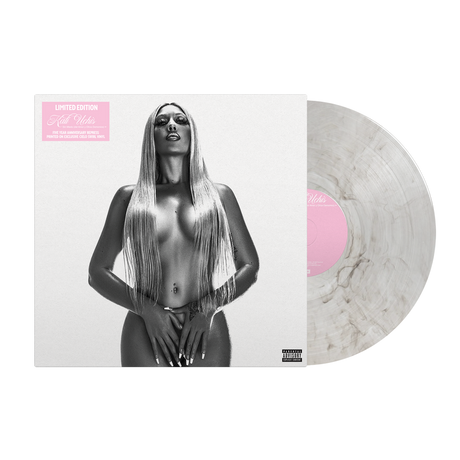 the album cover for Kali Uchis - Sin Miedo (del Amor y Otros Demonios) - 5 Year Anniversary [Cielo Swirl LP]