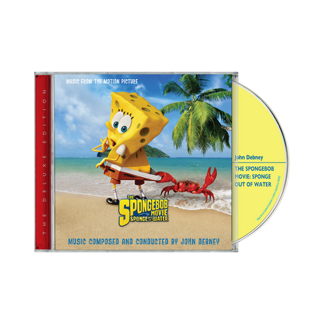the album cover for John Debney - The SpongeBob Movie: Sponge Out Of Water - The Deluxe Edition