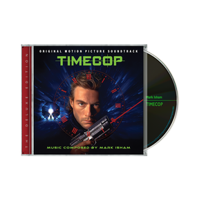the album cover for Mark Isham - Time Cop - Original Motion Picture Soundtrack (Deluxe Edition)