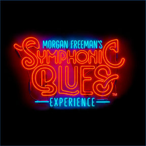 the album cover for Morgan Freeman / Chineke! Orchestra / Martin Gellner - Morgan Freeman's Symphonic Blues Experience