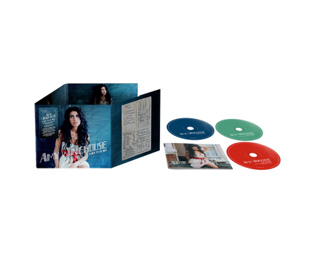 the album cover for Amy Winehouse - Back To Black - 20th Anniversary [Deluxe 3 CD]