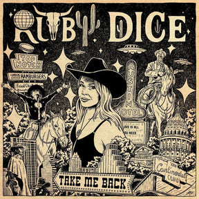 the album cover for Ruby Dice - Take Me Back