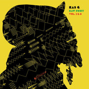 the album cover for Ras G - Raw Fruit Vol. 7 & 8 [Yellowjacket Fleck Splatter]