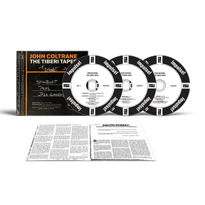 the album cover for John Coltrane - Tiberi Tapes [Box]