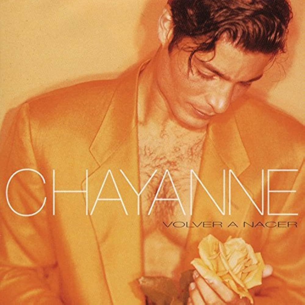 the album cover for Chayanne - Volver A Nacer