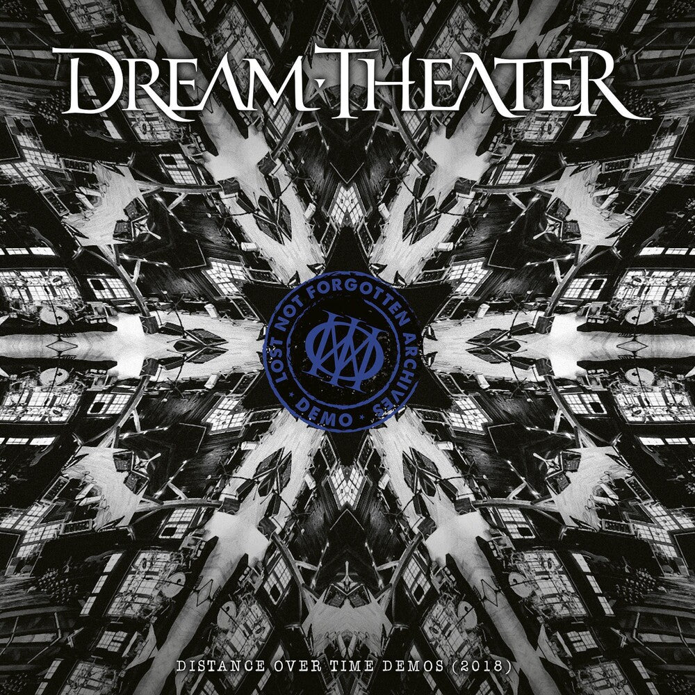 the album cover for Dream Theater - Lost Not Forgotten Archives: Distance Over Time Demos 2018 [LP]