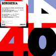 the album cover for Borghesia - - Pias 40