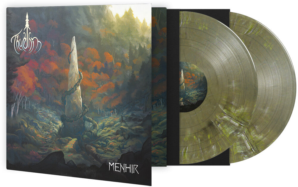 the album cover for Thurnin - Menhir - Marble [Colored Vinyl] (Gate)