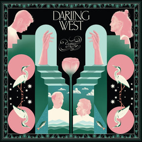 the album cover for Darling West - Cosmos
