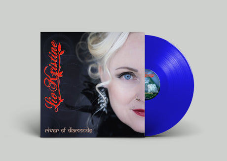 the album cover for Liv Kristine - River Of Diamonds - Blue (Blue) [Colored Vinyl] [Limited Edition]