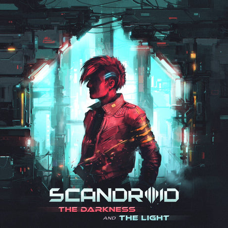 the album cover for Scandroid - Darkness And The Light