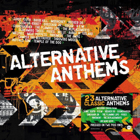the album cover for Alternative Anthems / Various - Alternative Anthems / Various (Blk) (Ofgv) (Uk)