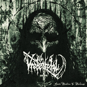 the album cover for Vredensdal - Sonic Devotion To Darkness [Clear Vinyl] (Grn) [Limited Edition]