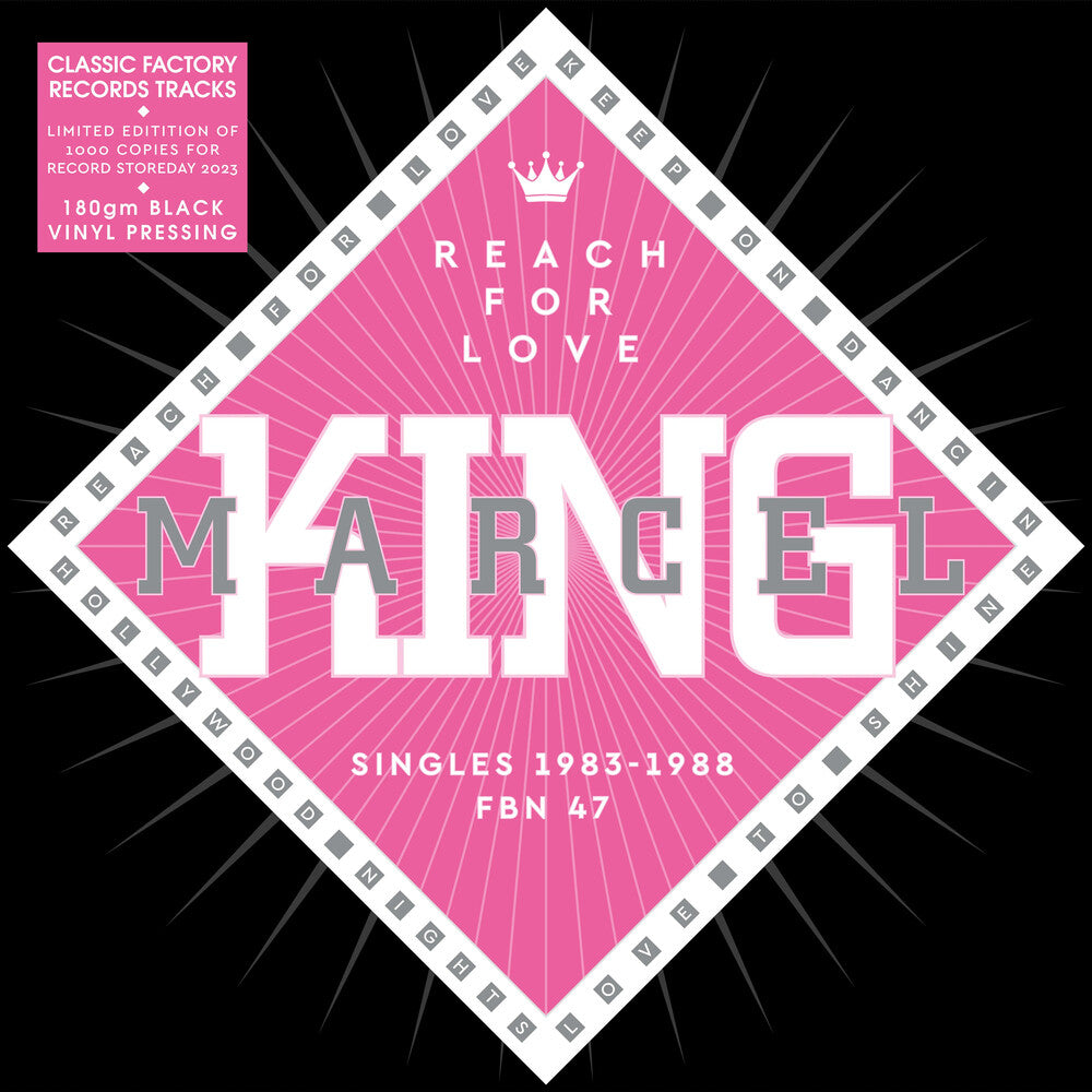 the album cover for Marcel King - Reach For Love: Singles 1983-88 [180 Gram]
