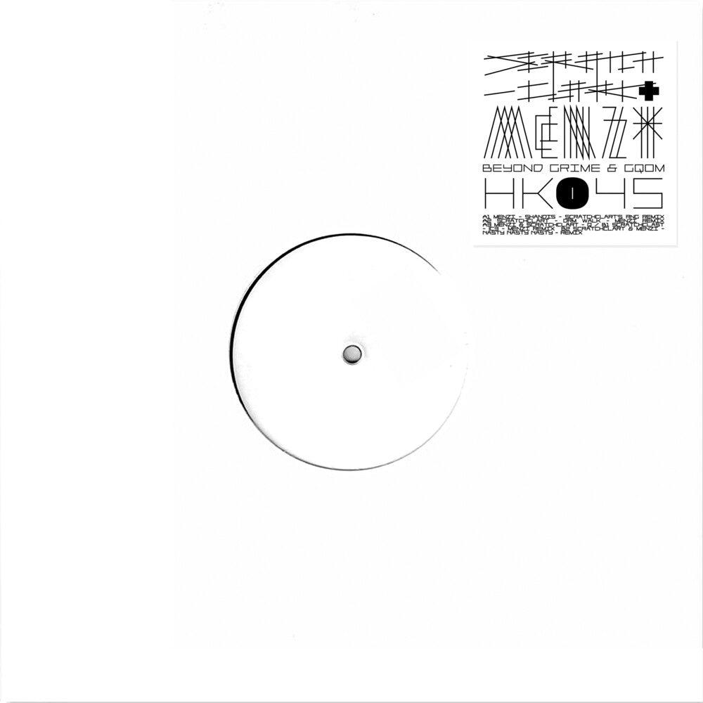 the album cover for Scratcha Dva & Menzi - Beyond Gqom & Grime