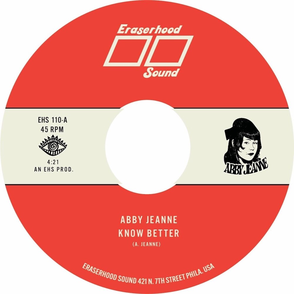 the album cover for Abby Jeanne - Know Better - Opaque Blue (Blue) [Colored Vinyl]